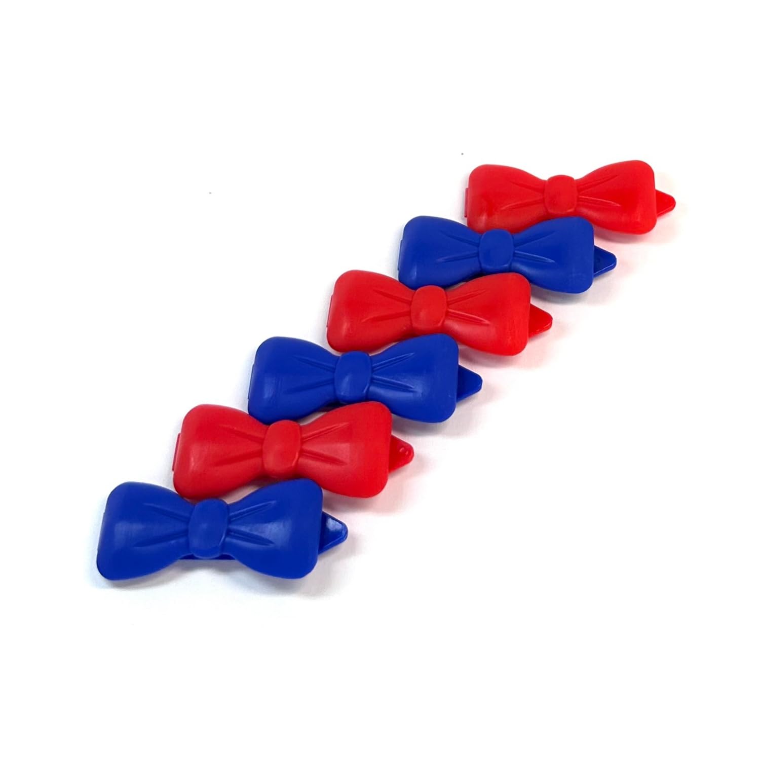 Dog Hair Clip Mixed Red 8 + Blue 1