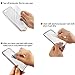 iPhone 6/ 6S Anti Gravity Phone Case, Nano Hands-Free Selfie Clear Protective Goat Case Stick to Mirror, Glass, Tile, Smooth Surface - Black