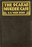 Hardcover The Scarab Murder Case 1st Edition Book