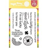 Waffle Flower Postage Collage Lucky Stamp Set