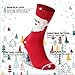Christmas Socks, Printed Fun Colorful Festive, TXXM Unisex Novelty Christmas Holiday Gift Crew Dress Socks 3-6 Pairs