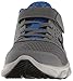 Under Armour Boys' Pre School Rave Adjustable Closure, Graphite/Ultra Blue/Black, 2 M US Little Kid