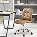 Modway Prim Mid Back Office Chair, Tan