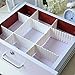 Duroetui Adjustable Plastic Drawer Closet Grid Divider Tidy Organizer Container Home Storage (45cm X 7cm ( 18