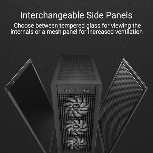 TUF GAMING GT302 TG ARGB BLK, Case Gaming E-ATX Nero, Vetro Temperato