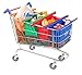 Trolley Bags - Reusable Eco Friendly Grocery Bags to Easily and Safely Bag your Groceries From Your Cart. Sized for Standard Grocery Carts. Reusable Cart Bags. (Standard Cart Size)