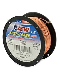 Pesca American Wire Surfstrand Cobre 1 X 7 Bare Trolling