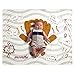 Homegician Baby Cotton Swaddle Blanket, Baseball Design, 40x50 Inch, Includes Props, Marker, and Birth Announcement Cards, Unisex
