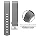 Hanlesi Bands Compatible with Fitbit Charge 2, TPU Soft Silicone Adjustable Replacement Sport Strap Large and Small Band for Fitbit Charge 2 Band Smartwatch Heart Rate Fitness