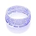LED Rope Lights Outdoor, 108 LEDs 16Ft Connectable and Flexible Strip Lights with Holder, 110V Plug Waterproof Classic Clear Tube Lights for Indoor Outdoor Tree Garden Party Wedding Christmas (Blue)