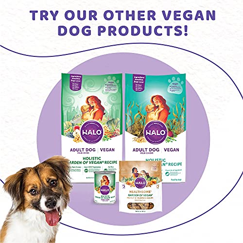 Halo Garden of Vegan Dog Treats, Training Treats for Dogs, Sweet Potato