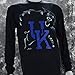 Kentucky UK Highlight Long Sleeve Black T Shirt