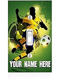 Personalized Soccer Printed Light Switch Cover