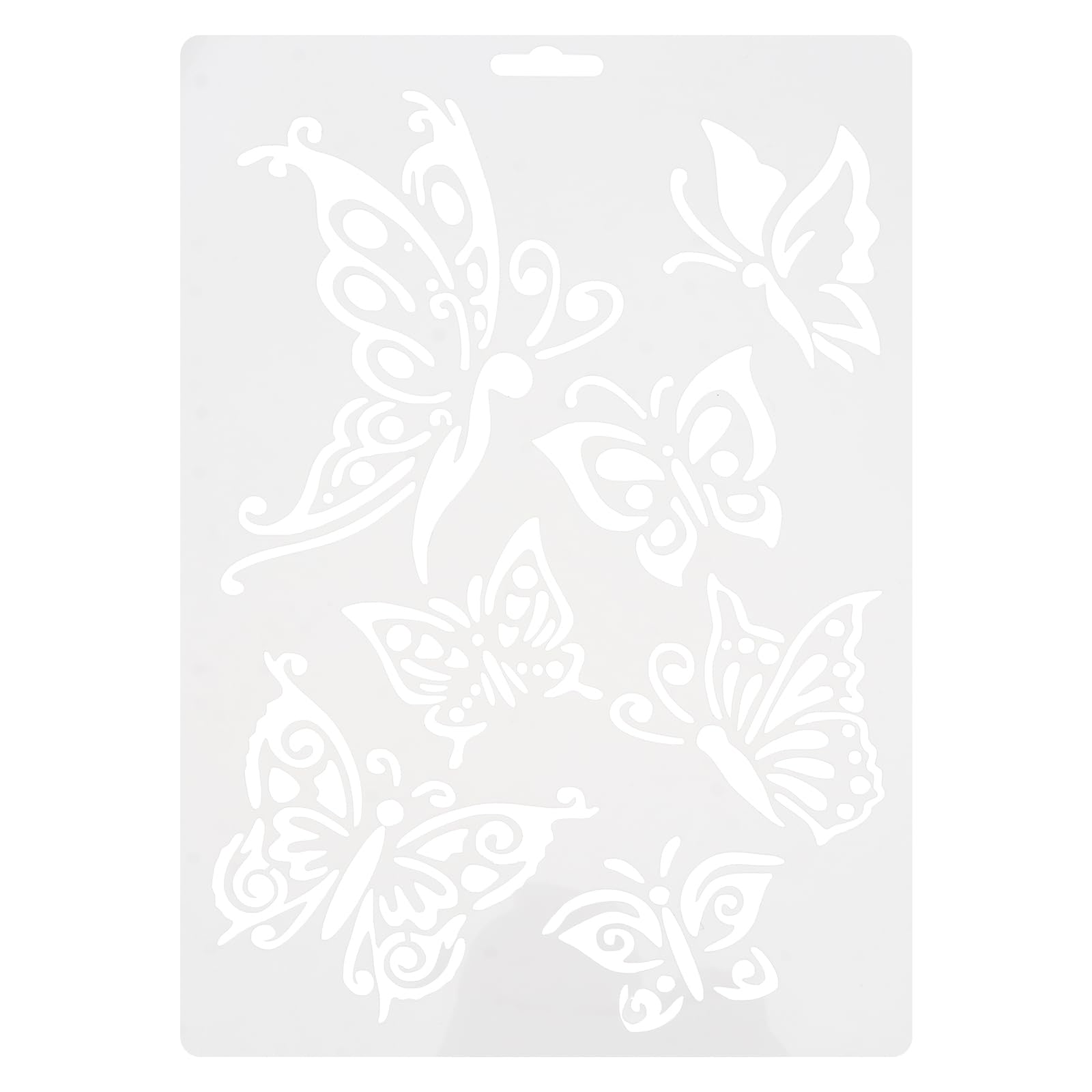 OUNONA Drawing Stencils Butterfly Stencils for Children DIY Craft Scrapbooking
