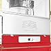 6030 Great Northern Red Antique Style 8oz Popcorn Popper Machine with Cart, 8 Ounce