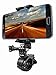 Universal Bike Phone Mount - 2-WAY Premium Holder Fits iPhone 7, 7 Plus, 6, 6 Plus and Android devices - Unparalleled Safety with Heavy-Duty Build & Firm Grip - Rubbered Clamp for Scratch-Free