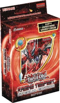 Yugioh Raging Tempest SE Special Edition Display Booster Box - includes 30 packs!