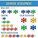 ECR4Kids Silly Star Connector STEAM Manipulative Building Block Set, Interlocking Educational Sensory Learning Toys for Children with Storage Container (112-Piece Set)