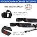 Yes4All Ultra Light Hammocks - Double - Black/Red with Tree Strap - ²GHBCZ