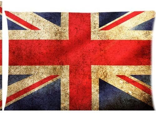 Regno Unito United Kingdom Bandiera Della Gran Bretagna Del Regno Unito Federa Per Cuscino Con Cerniera Stampata 50 80 X 76 20 20 X 30 Cm Amazon It Casa E Cucina