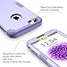 BENTOBEN iPhone 6S Plus Case, iPhone 6 Plus Case, Drop Protection Shockproof 3 in 1 Hybrid Hard PC Covers Soft Silicone Bumper Full Body Protective Case for iPhone 6 Plus / 6S Plus (5.5 Inch), Purple