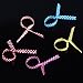 Mudder 500 Pieces Dot Twist Ties 4 Inches Bag Ties for Cellophane Party Bag