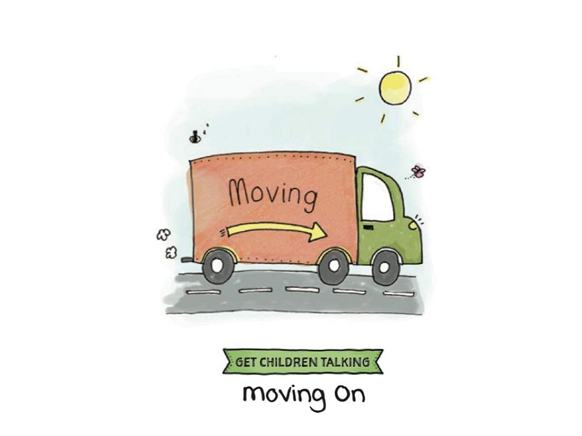 75168 Get Children Talking - Moving On - Children Conversation Cards From Laura Henry (Author of CBBC Series JoJo & Gran)