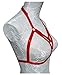 JELINDA Harness Bra Adjustable Cage Cupless Bra Black Body Harness for Women