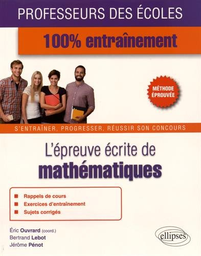 L' épreuve écrite de mathématiques