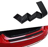 JessicaAlba® Rear Bumper Top Scuff Protector For Honda Civic Fit Pilot CITY Accord 2010 2011 2012 2013 2014 2015 2016