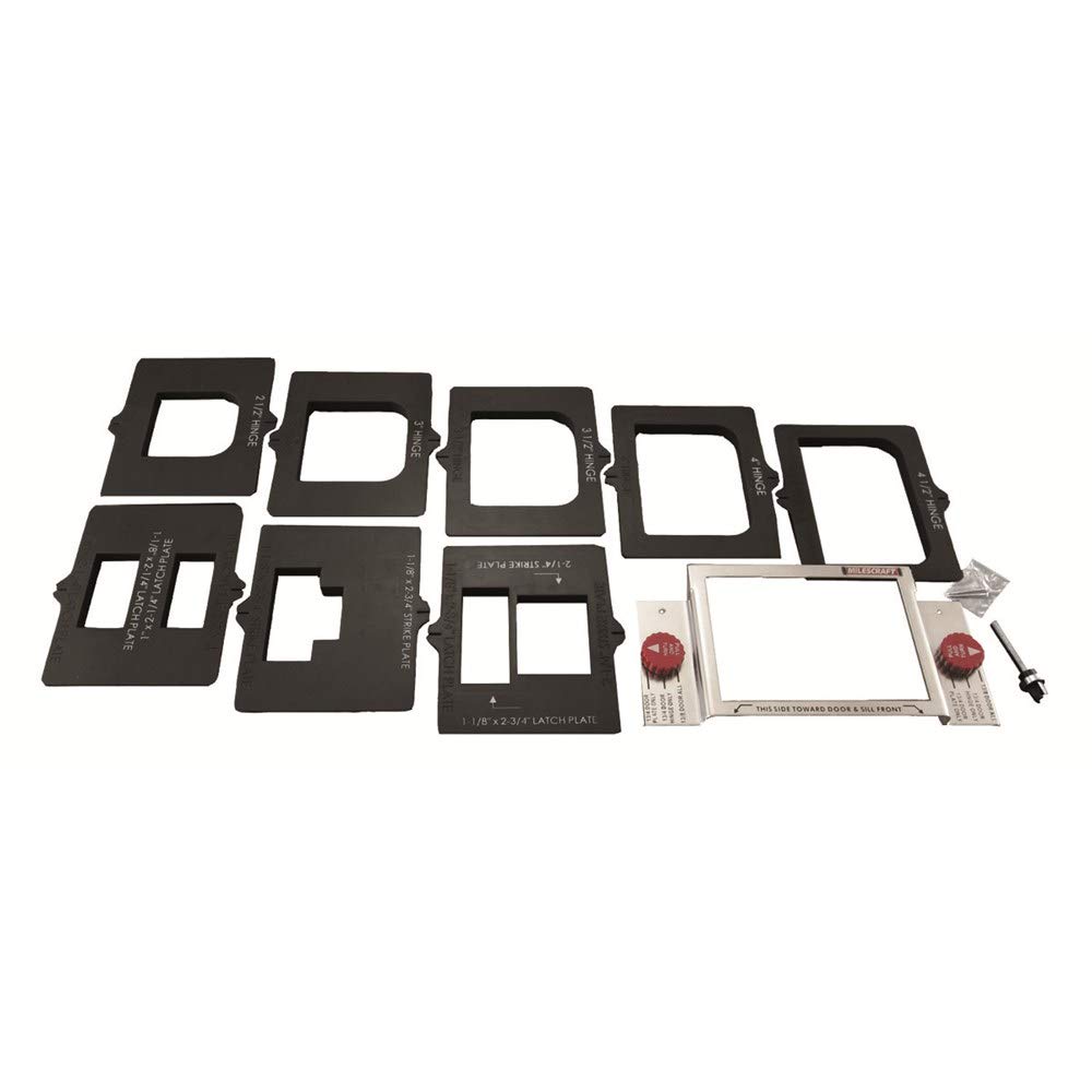 Milescraft 1213 Complete Door Mortice (Mortising) Kit