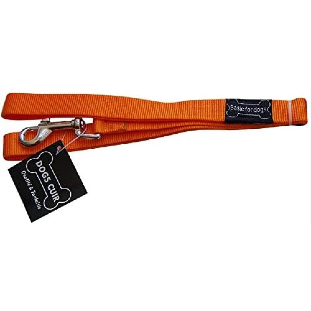 Wouapy Basic Line Lead for Dog, 40 mm/50 cm, Orange