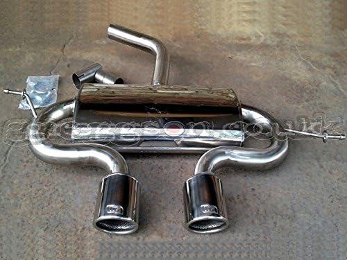 Mk5 R32-Look 2003-2008 Hatchback Stainless Steel Sport Performance Exhaust Silencer Muffler 02 Greggson