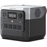 EF ECOFLOW Portable Power Station RIVER 2 Pro, 768Wh LiFePO4 Battery, 70 Min Fast Charging, 4X800W (X-Boost 1600W) AC Outlets