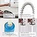 VESLA HOME Commercial Single Handle Pull Down Out Sprayer Spring Stainless Steel Kitchen Faucet, Brushed Nickel Kitchen Sink Faucet