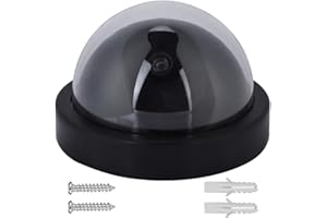 【𝐂𝐡𝐫𝐢𝐬𝐭𝐦𝐚𝐬 𝐃𝐞𝐚𝐥𝐬】Qinlorgo MR-02Y Dummy Fake Dome Surveillance Security Camera Simulated Decoy Camera