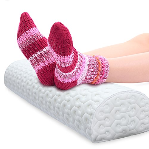 Joey's Room Half Moon Bolster Pillow Wedge Extra Firm for Side Sleepers