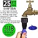 MTNZXZ Garden Hose, Newest 25 FT Expandable Heavy Double Latex Flexible Hose - 7-Pattern High Pressure Water Spray Nozzle. Suitable for Wash Cars, Clean Walls, Watering Lawns and Plants, etc.