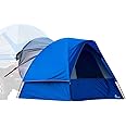 Napier Sportz Link | Truck Bed Tent Camping Accessory | 8' x 8' Ground Tent Attachment | 4-Person Tent | Attaches to Napier Pickup Truck Tents - Truck Tent Not Included | Blue/Gray | Model 51000
