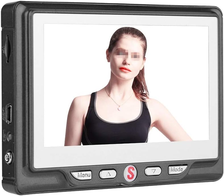 Smart door viewer. Digital peephole viewer.