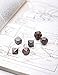 Forged Dice Co. Metal Dice Set - Polyhedral Dice Set of 7 with Dice Storage Tin and Stickers - Metal DND Dice and Gaming Dice for Dungeons and Dragons RPG Games Iron w/Orange Numbers