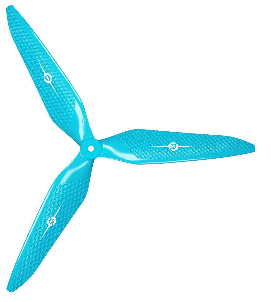 Master Airscrew 3X Power Series 11x10 Propeller - Blue - Normal/Tractor/CCW - Cinelifter, Beast Class, Giant Drone Racing