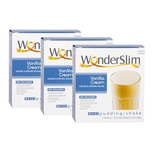 Wonderslim Lowcarb Meal Replacement Shake High Protein Shake Aspartame