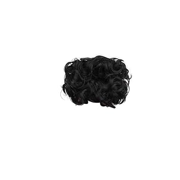 Amazon Com Hair Bun Short Messy Curly Dish Hair Bun Ponytail