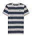 Aeropostale Men's A87 Ny Heathered Stripe Tee Shirt
