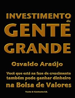 Livro Investimento de Gente Grande