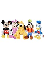 Disney Gang 9" Bean Plush Mickey Minnie Mouse Donald Pluto Goofy - 5 Pack Disney Gang 9" Bean Plush Mickey Minnie Mouse Donald Pluto Goofy - 5 Pack