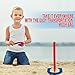 Horseshoes Game as Outdoor Games for Family - Horseshoe Set Best Yard Camping Lawn Beach Games Perfect for Adults, Kids or Seniors