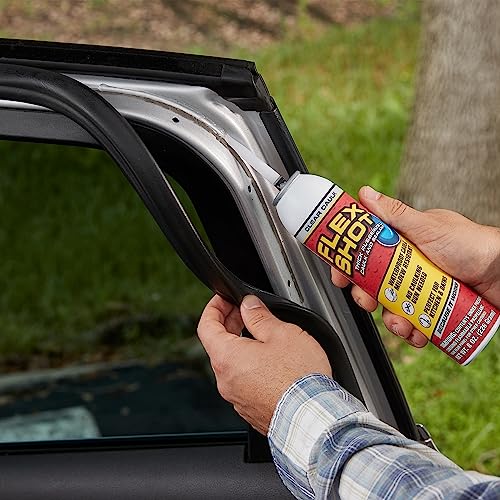 Flex Shot Rubber Adhesive Sealant Caulk, 8oz, Clear Pricepulse