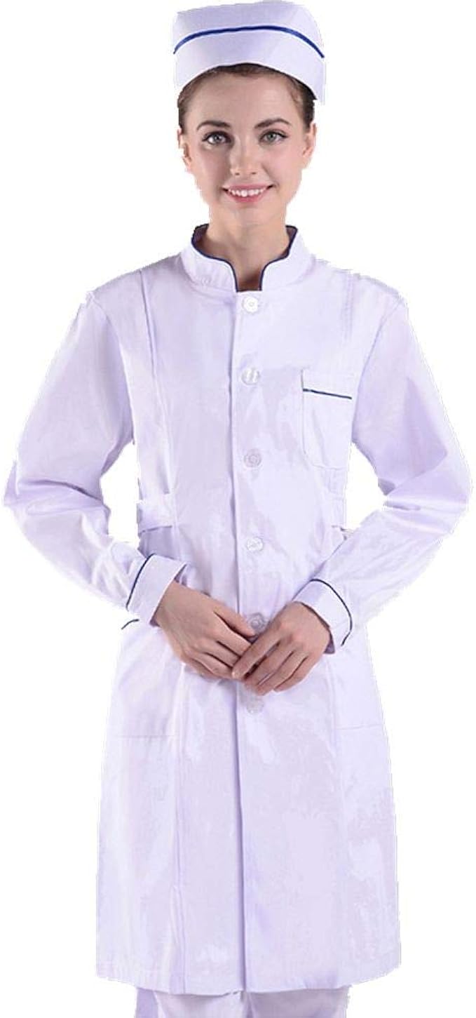 QZTG Medical coat Long Sleeve Ladies Medical Coat Uniform Medical